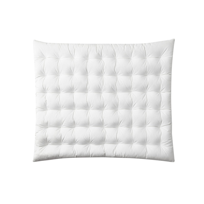 Rainha Cushion Tufted College Headboard - Velvet Crush, White