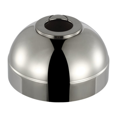 Ensemble de fixation pour plafond incliné au fini nickel poli de Visual Comfort Fan