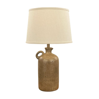 Lampe de table en fibres Deshaunda