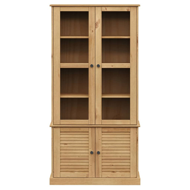Leny Display Cabinet, Brown