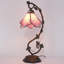 Lampe de table Tiffany Rose