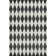 Premium Machine Washable Cerrito AMF578 Black Rug
