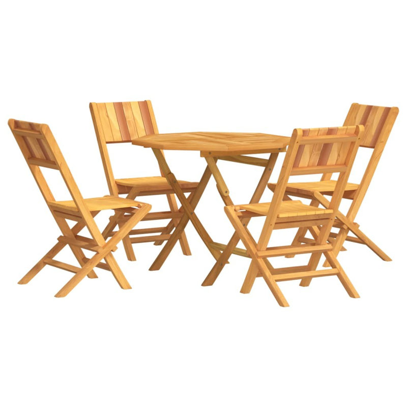 Tirmen 4 - Person Teak Patio Dining Set with