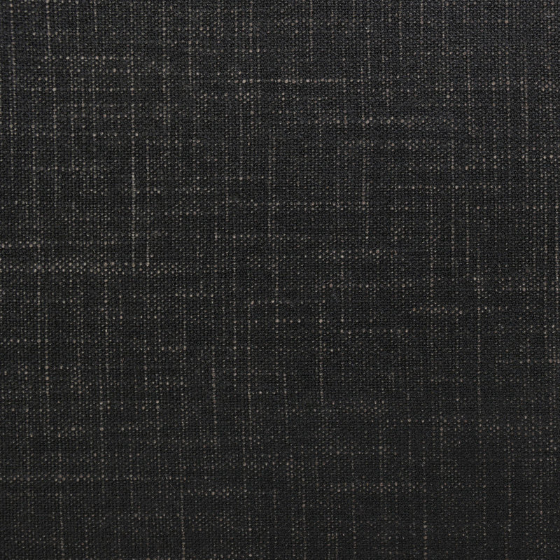 Amelia Media Console, Black Linen