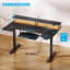 Bureau debout en forme de U Joyful Electric avec lumières DEL-1808982165
