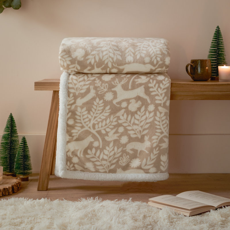 Skandi Woodland Blanket