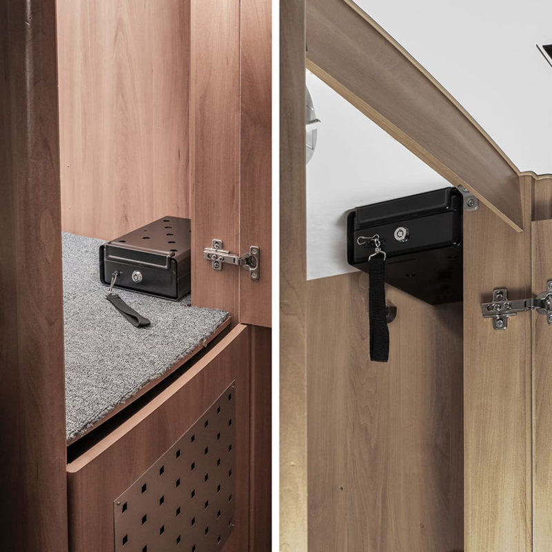ProPlus Steel Safe with Holder 225 x 165 x 85mm