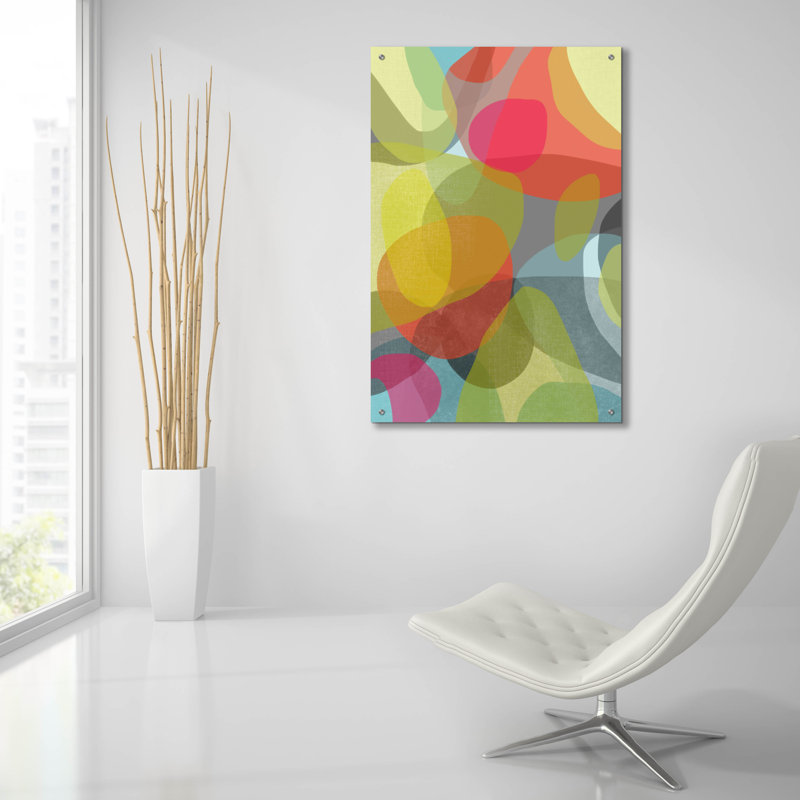 «Layered Earth Two» par Jan Weiss, H 36 po x l 24 po x P 0,2 po