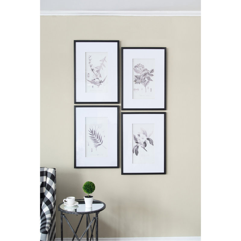 De 4 art mural nature - estampes 20 po x 28 po, 20 pi x 28 po