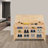 3-Tier Wooden Shoe Storage Bench