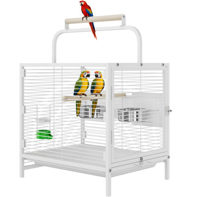 Cage à oiseaux de voyage pour petits perroquets