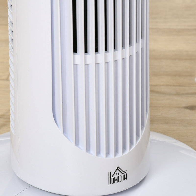 Halie 75Cm Oscillating Tower Fan, White