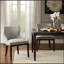 Ensemble de 2 chaises d'appoint Hutton, élégantes et confortables avec finition en noyer brûlé durable