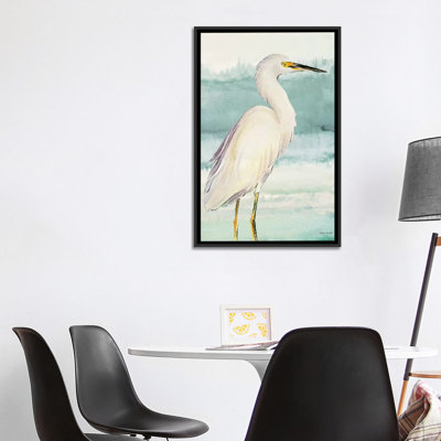 «Heron on Seaglass II» par Lanie Loreth - reproduction d'art