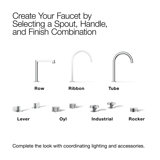 Components™ Bathroom Sink Spout with Ribbon Design