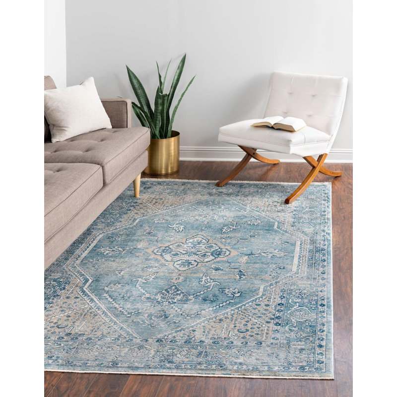 Alabama Oriental Indoor Rug, Rectangle 6' x 9'2"