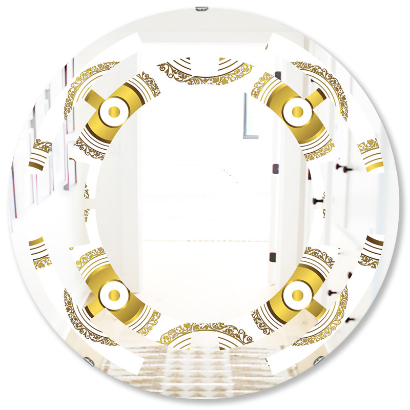 Miroir mural Space Circular I, H 31,5 po x l po