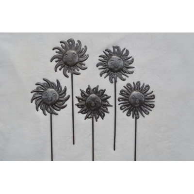 Lachelle Metal Astrology & Stars Garden Stake