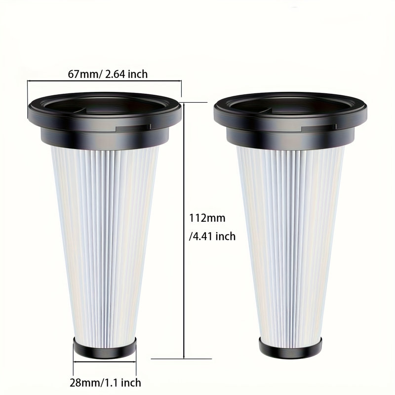 Accessoires pour aspirateur A27 HEPA * 2, white