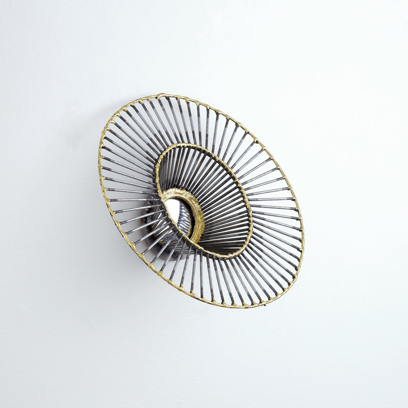 Tilt-A-Wire Mirror, 12" H x 12" W x 4.5" D