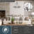6 - Light Dimmable Wagon Wheel Chandelier