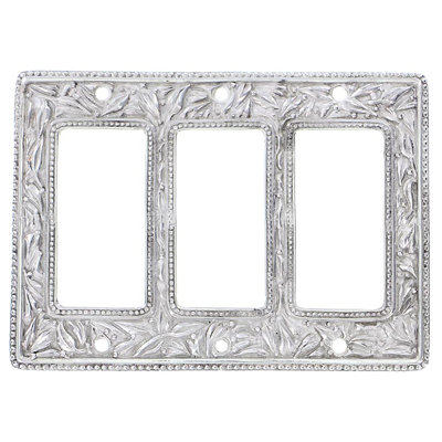 San Michele 3-Gang Rocker Combination Wall Plate