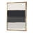 Kiro Minimal Geometric Lines and Squares VIII - Floater Frame Print on Canvas-55231376-55231381