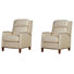 Ensemble de deux fauteuils inclinables manuels Hamwi