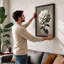 Rose Study Botanical - Framed Print-1981450269-1981450271