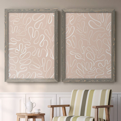 Matisse pièces III - toile encadrée de qualité supérieure - prête à être accrochée