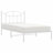 Bralon vidaXL Metal Bed Frame with Headboard & Slats, No Mattress, Easy Assembly-1084282207-1084282200