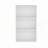 White Wall Cabinet with Open Storage-150221168