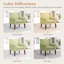 Chaises d'appoint Mid-Century avec coussins amovibles-1140706492