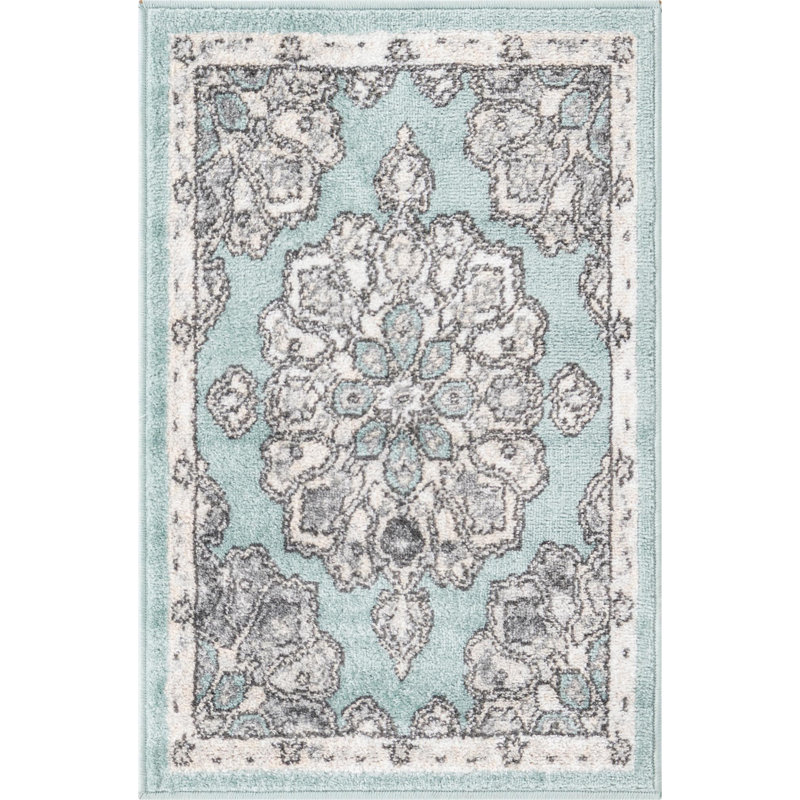 Troayurgh Oriental Indoor Rug, Rectangle 2' x 3'