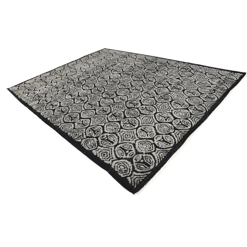 Tapis noir 9 x 12 Porcaro