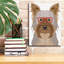 «Yorkshire Terrier Porter Hipster Glasses 2» par Furbaby Affiliates, art mural sur toile