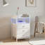 40cm W Iron Bedside Table-2142015976