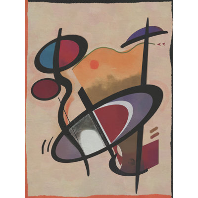 Dancing Forms Print by Angel Estevez
