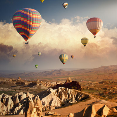 " Flying Balloons In Cappadocia " by Ig0Rzh
