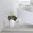 Crescent Garden Pleat Modern Round Pot Planter-606018354-606018351