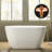 48'' x 26'' Freestanding Soaking Acrylic Bathtub-72159324