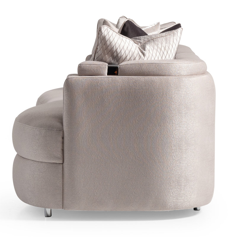 Carmela Sofa, 28.5" H x 104" W x 37.5" D, 4