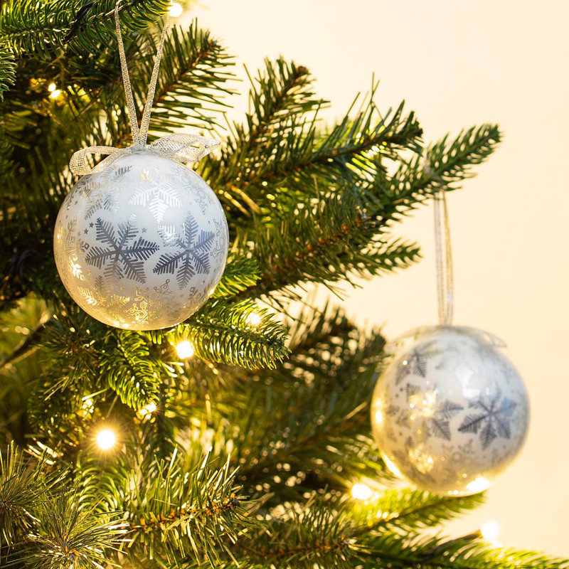7.5cm Solid Colour Shatterproof Bauble