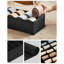 Set Of 4 Underwear Drawer Organisers, Drawer Dividers, Foldable, For Bras Undies Socks Ties, Fabric Storage Boxes For Closet Wardrobe Shelves, RUS04H-1087040779