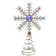 29cm Astrology & Stars Lighted Tree Topper