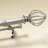 Opas Steel Adjustable Double Curtain Rod-1922510661