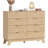Fluted 8-Drawers Dresser For Bedroom,47''W Boho Storage Dresser & Chest-865826697