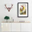 Two Birds of Paradise by Benjamin Fawcett - Picture Frame Painting Print-55777841-55777838