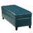 Storage In Teal - Pu Leather With Option, 50.61 In. D, 21.02 W, 18.28 H, 30.84 Lb. Colored Piece, Depth, Width, Height, Weight-1153256457