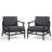 Clinkscales Solid Wood Teak Outdoor Lounge Chair With Cushion And Arms-114983511-114983515